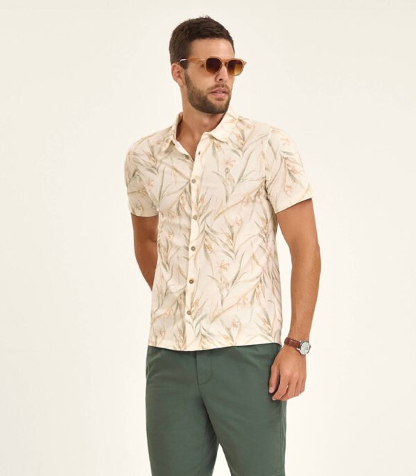 Camisa Viscosa Off White Diametro - Imagen 3