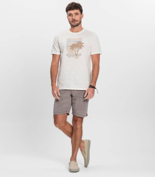 Polera Off White Palmera Diametro - Imagen 5