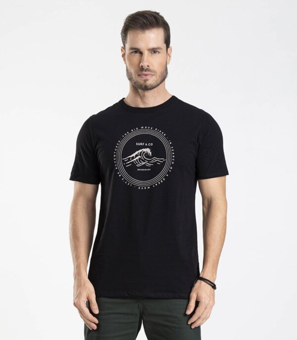 Polera Negra Wave Rider Diametro - Imagen 3