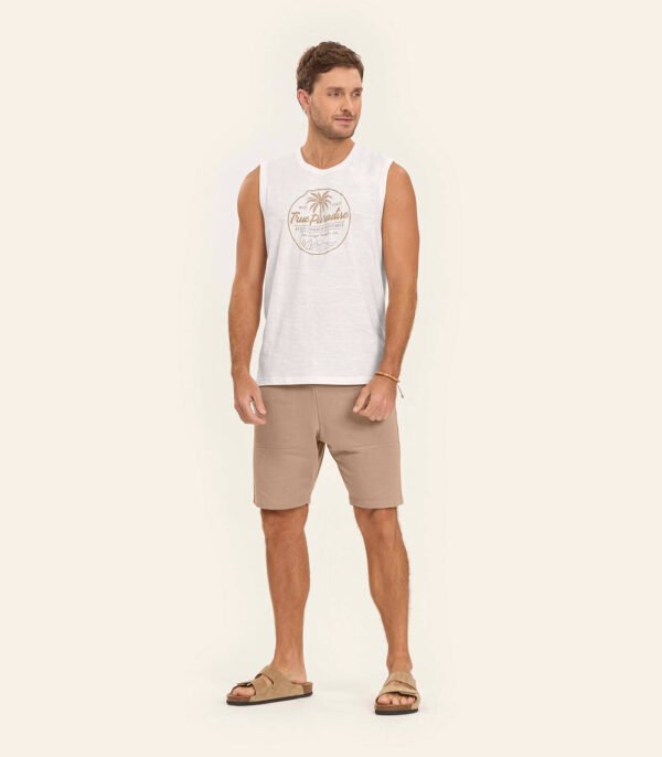 Polera sin Mangas Off White Diametro - Imagen 2