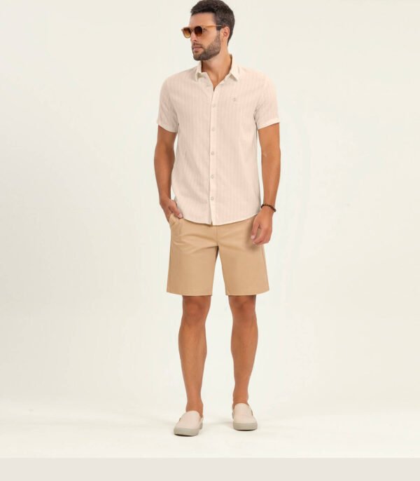 Camisa Crema Algodón Viscosa Diametro - Imagen 2