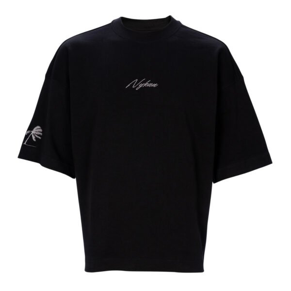 Polera Oversize Out of Earth - Negra