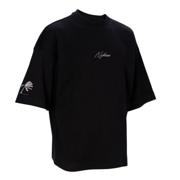 Polera Oversize Out of Earth - Negra - Imagen 2