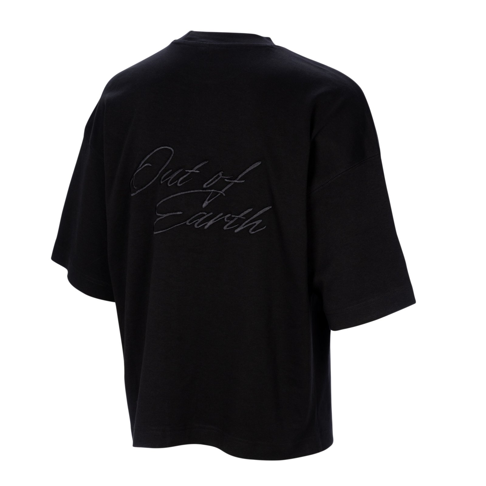 Polera Oversize Out of Earth - Negra - Imagen 3
